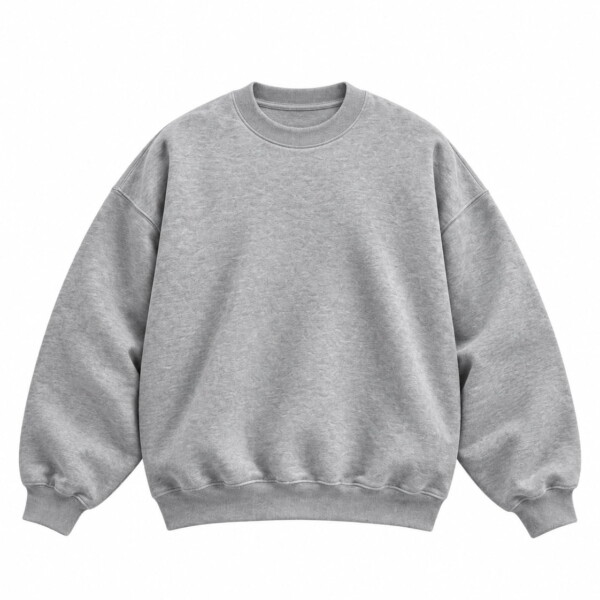 GRAY OVERSIZED SWEATSHIRT