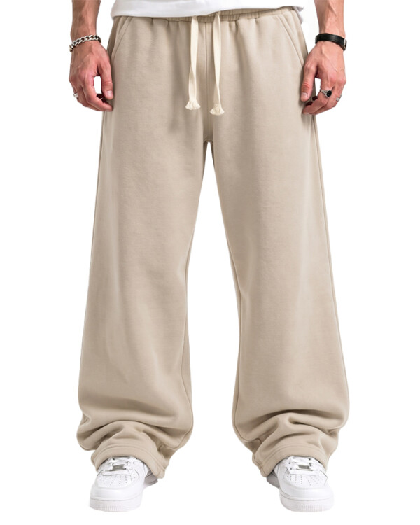 IVORY BAGGY PANTS