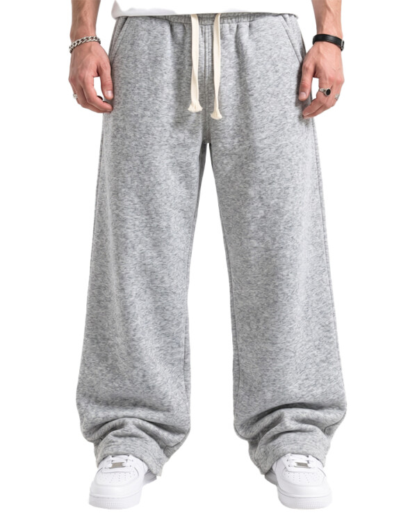 GRAY BAGGY PANTS