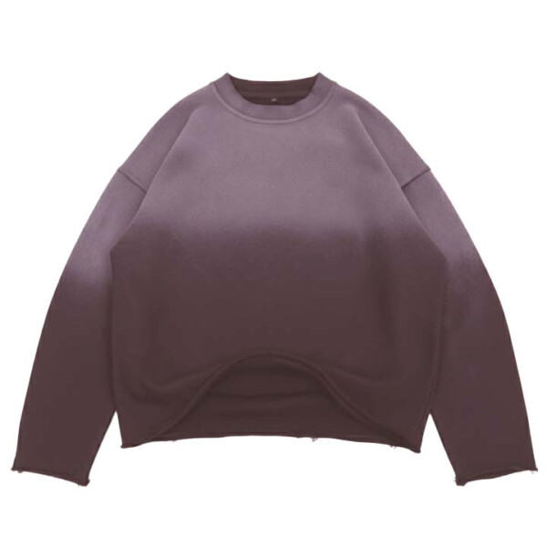 CHERRY ACID WASHED SWEATSHIRT