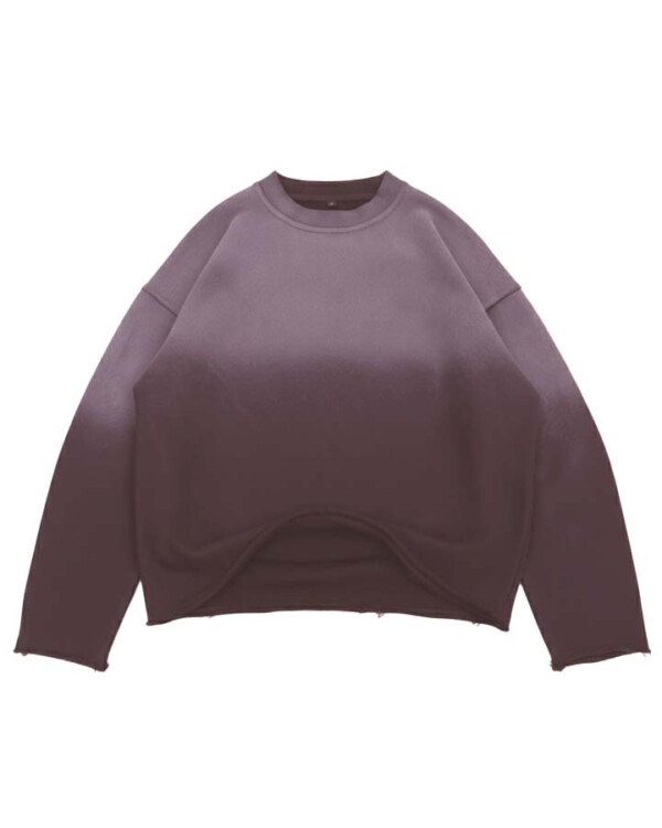 CHERRY ACID WASHED SWEATSHIRT
